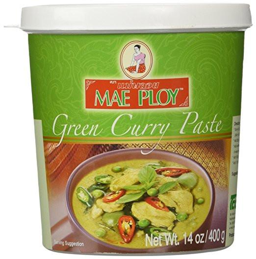 MAE PLOY【泰式青咖喱酱】泰国进口 泰娘绿咖喱酱 400g